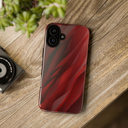 Crimson Flow Tough Case