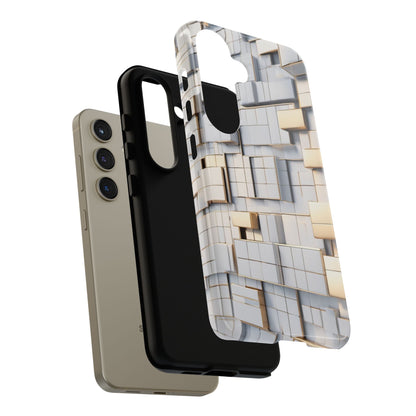 Metallic Tiles Tough Case