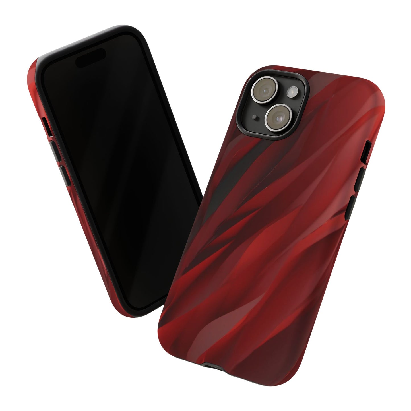 Crimson Flow Tough Case