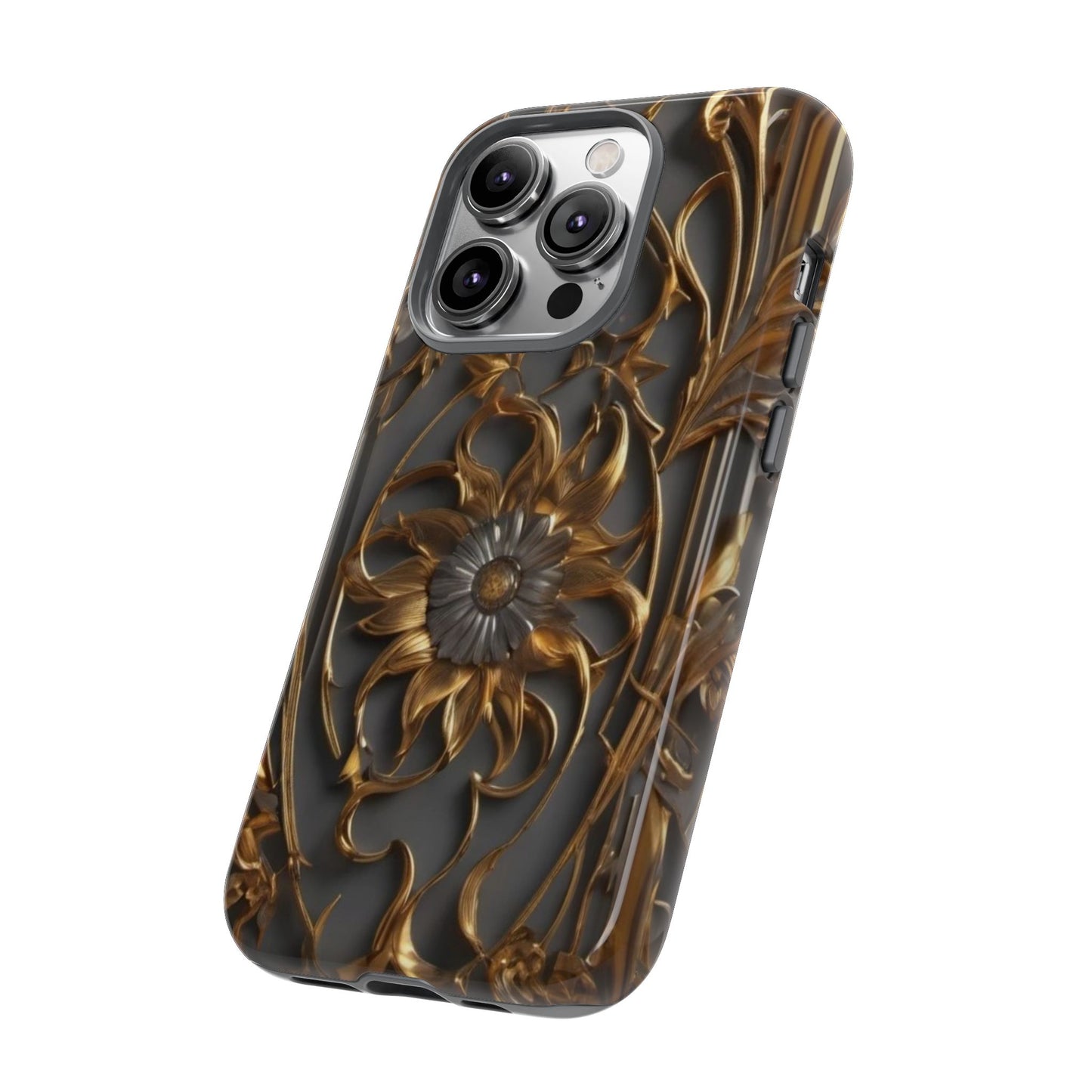 Golden Blossom Tough Case