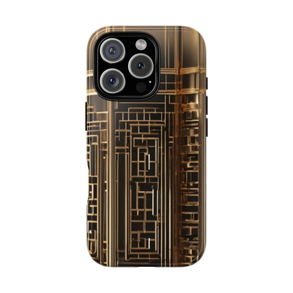 Golden Maze Tough Case