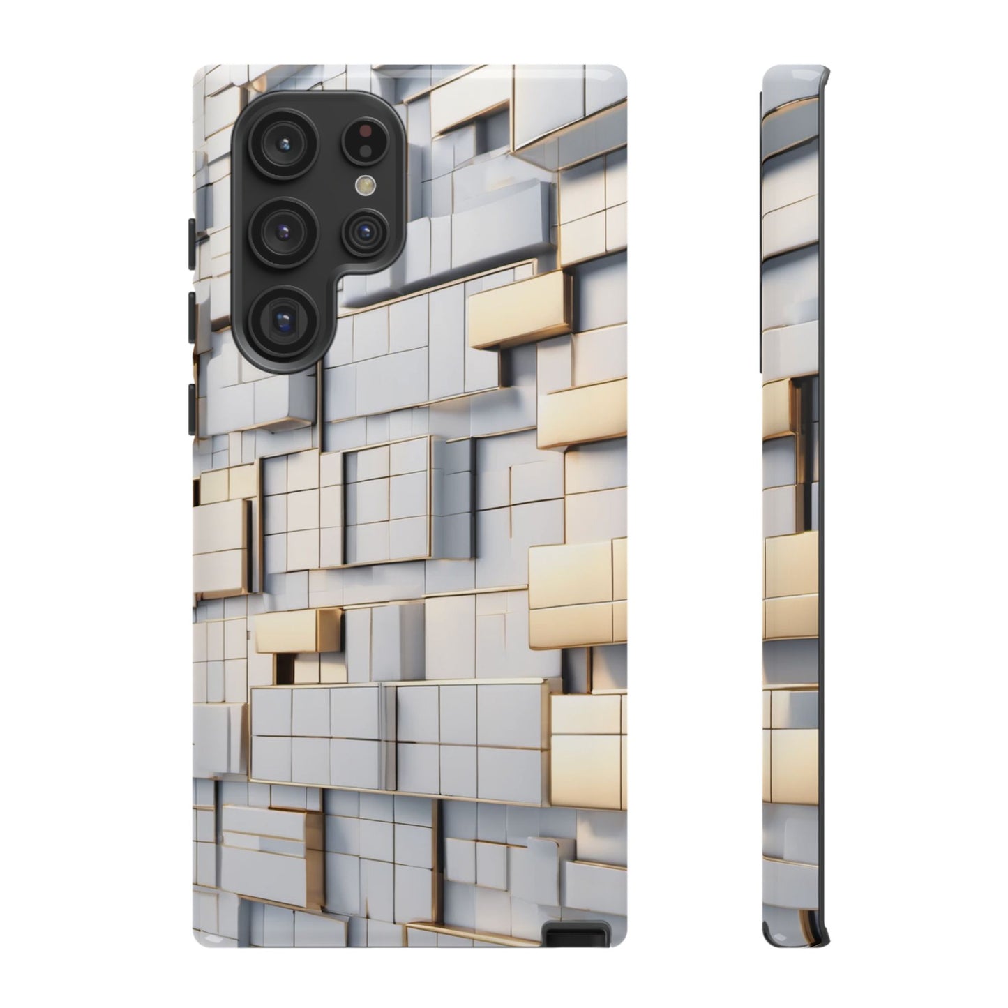 Metallic Tiles Tough Case