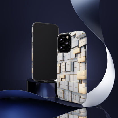 Metallic Tiles Tough Case