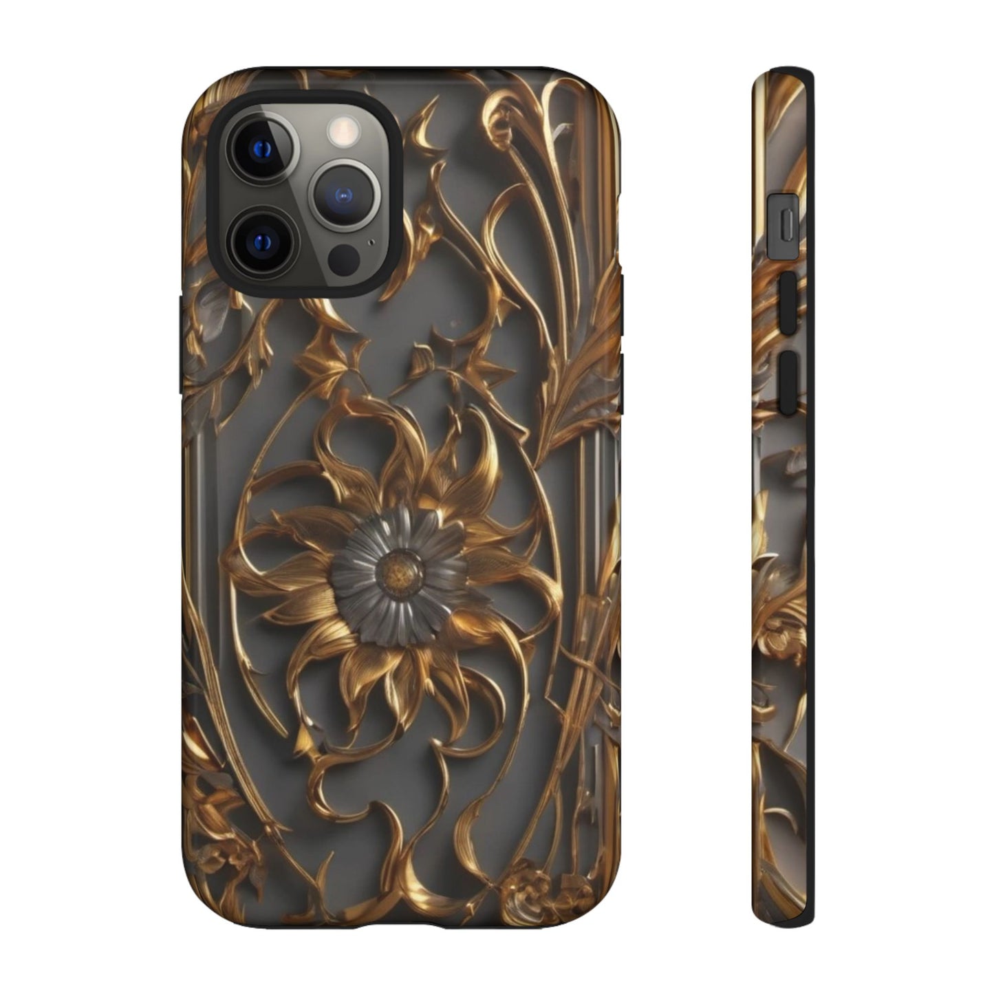 Golden Blossom Tough Case