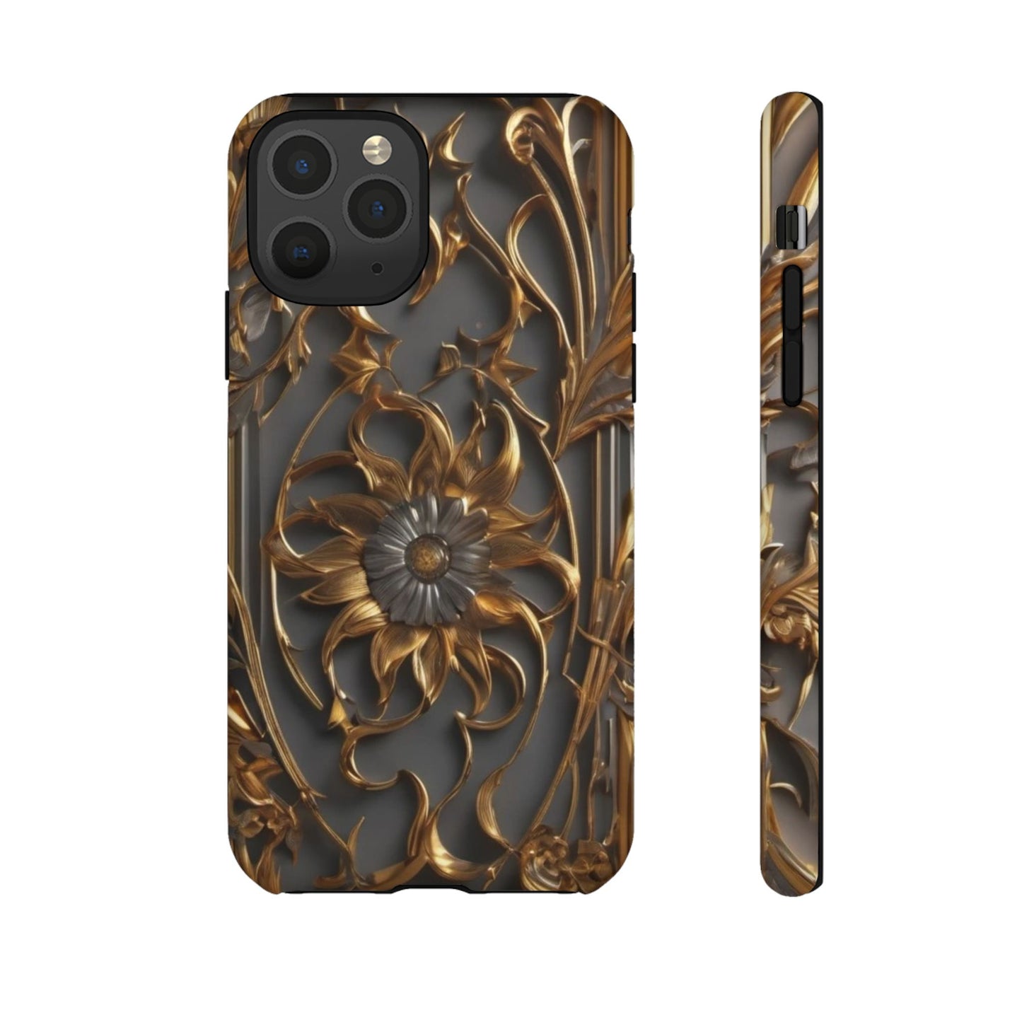 Golden Blossom Tough Case