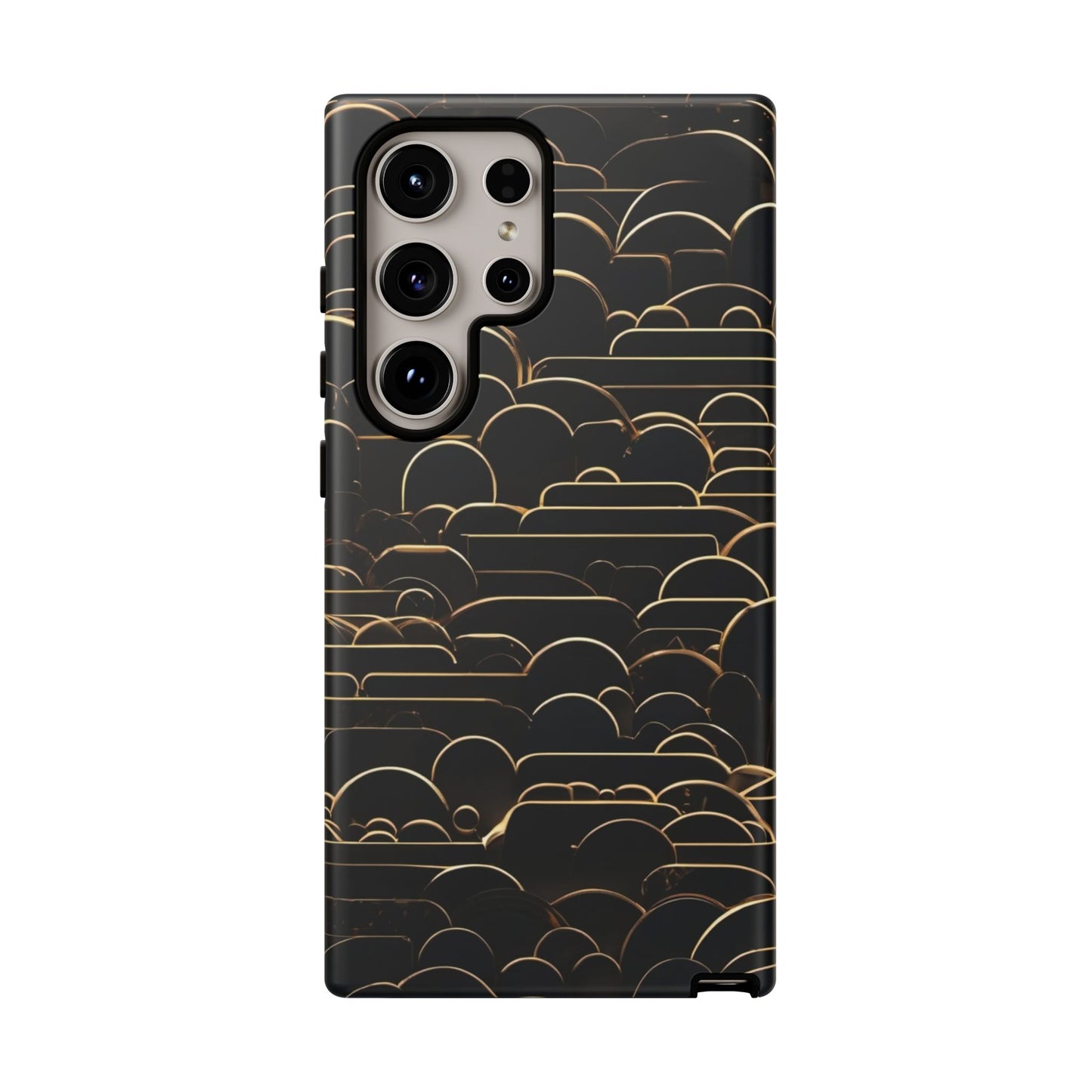 Golden Waves Tough Case