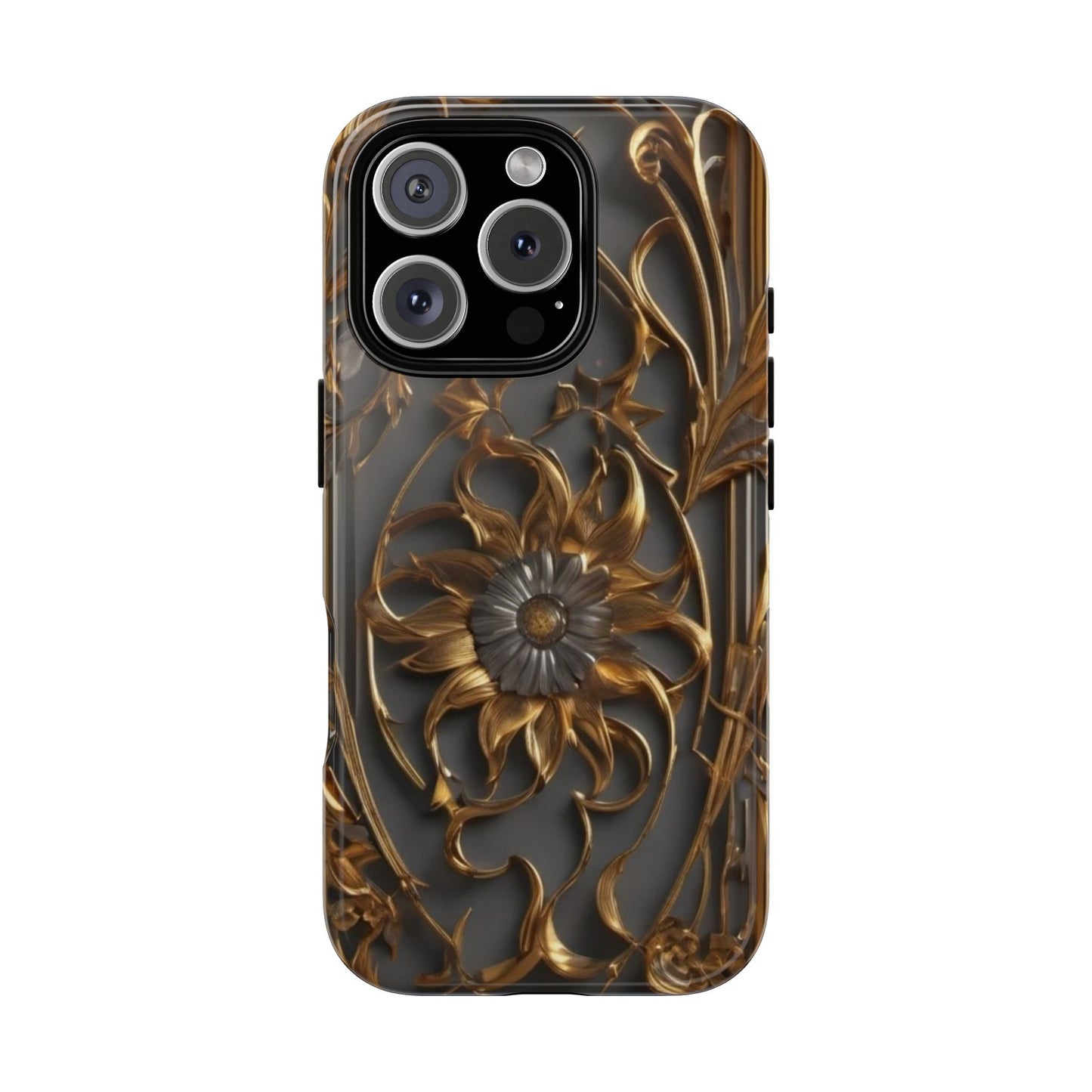 Golden Blossom Tough Case