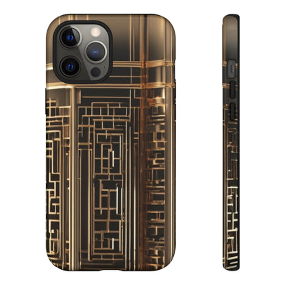 Golden Maze Tough Case