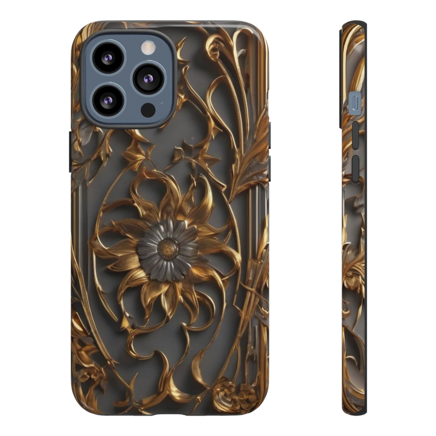 Golden Blossom Tough Case