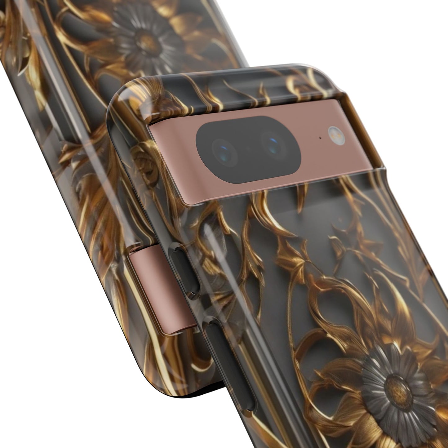 Golden Blossom Tough Case