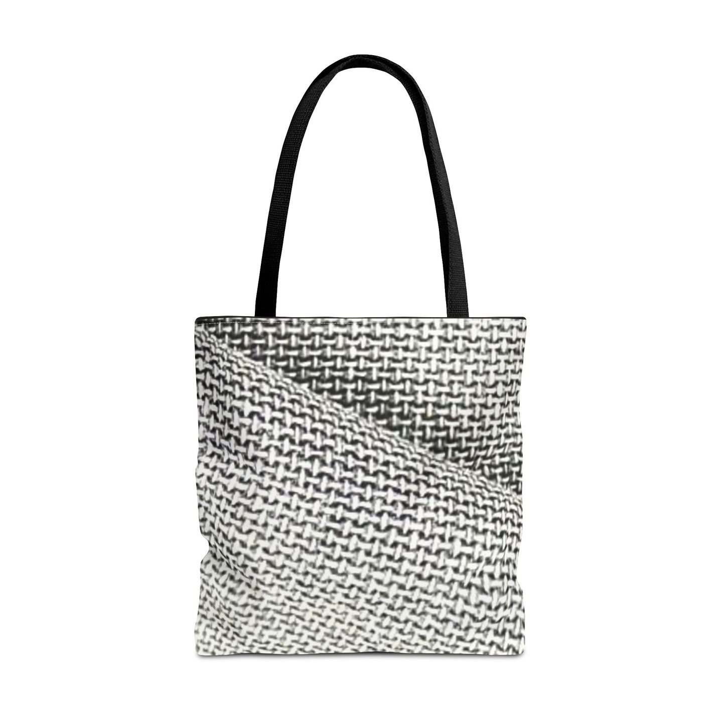 Monochrome Weave Tote (AOP)