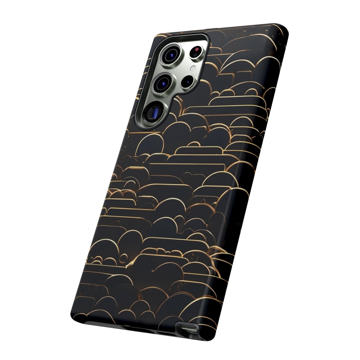 Golden Waves Tough Case