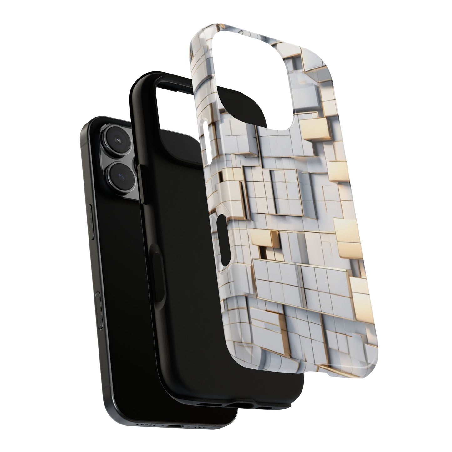 Metallic Tiles Tough Case