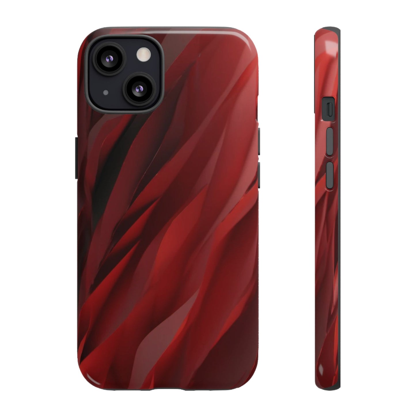 Crimson Flow Tough Case