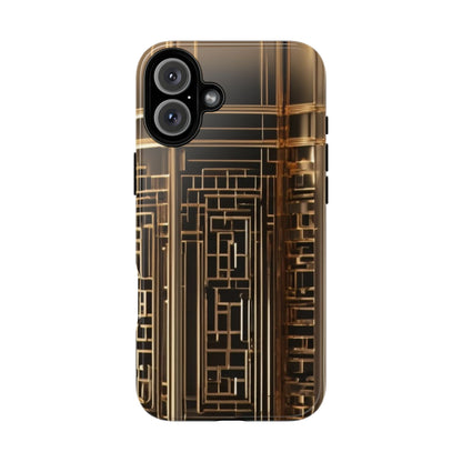 Golden Maze Tough Case