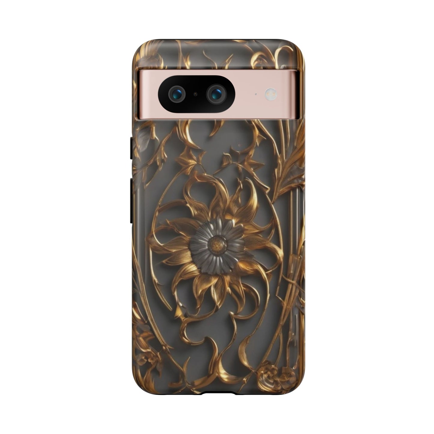 Golden Blossom Tough Case