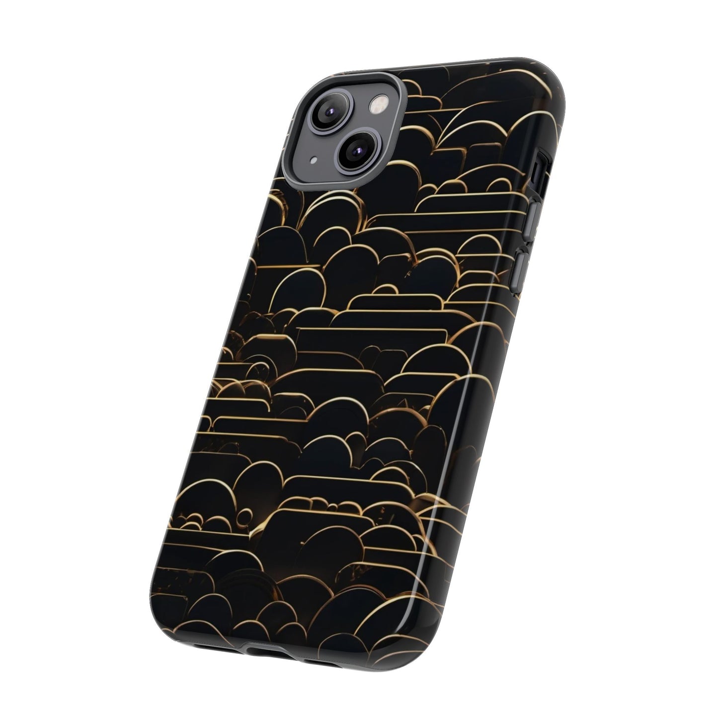 Golden Waves Tough Case