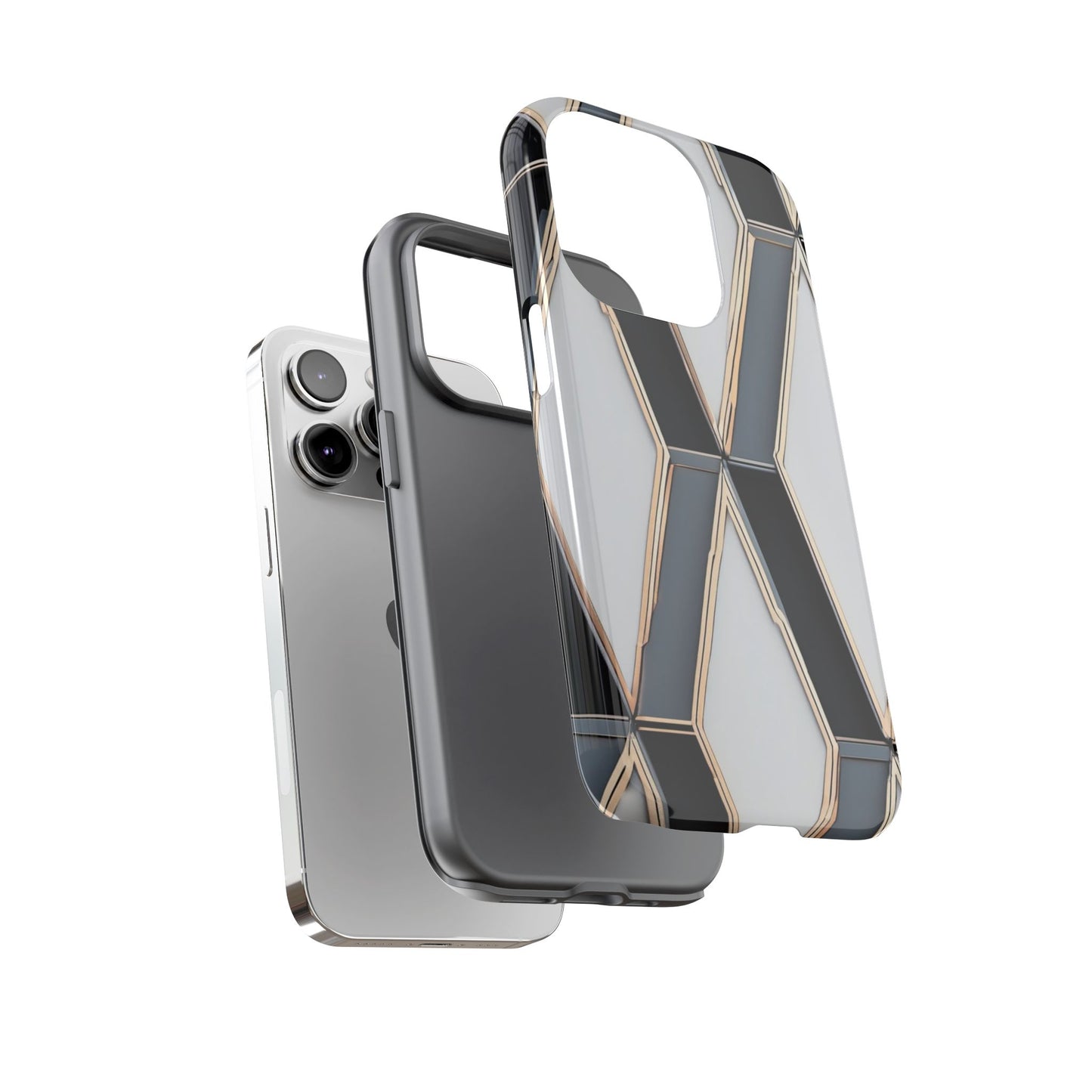 Modern Contrast Tough Case