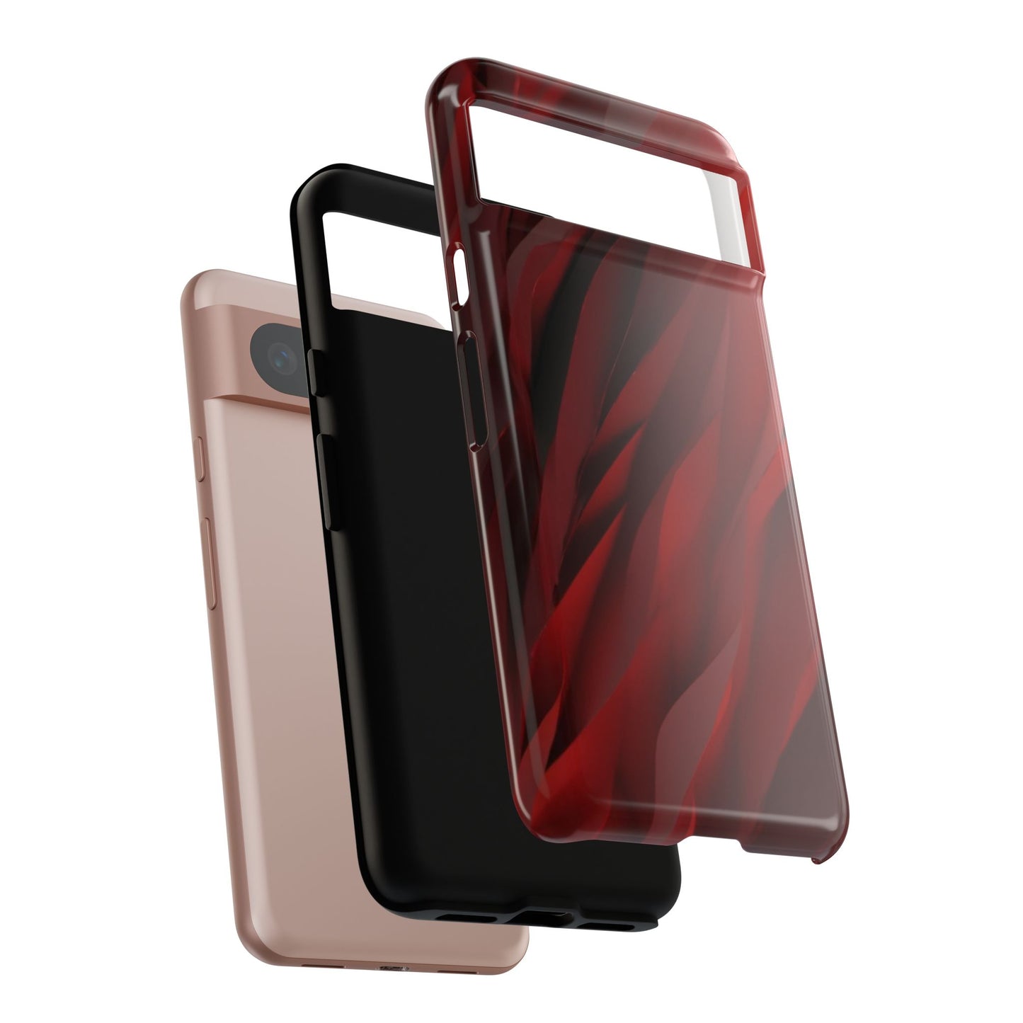 Crimson Flow Tough Case