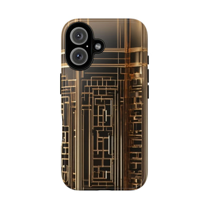 Golden Maze Tough Case