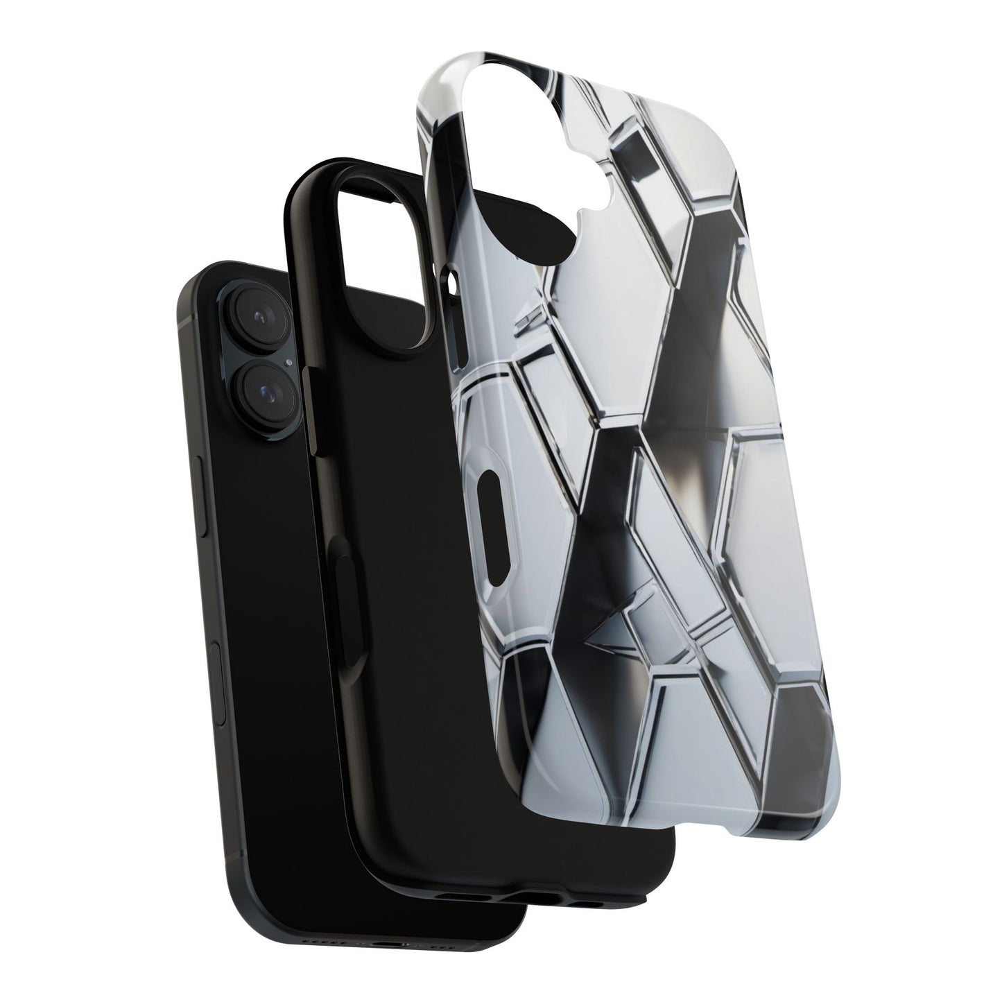 Silver Prism Tough Case