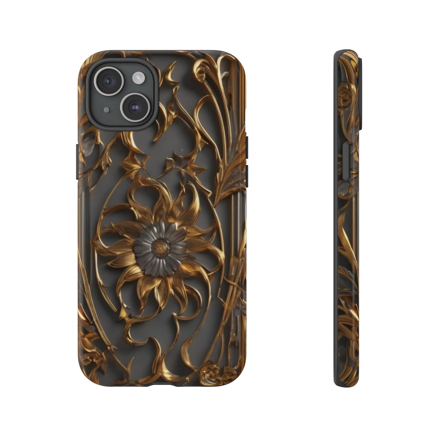 Golden Blossom Tough Case