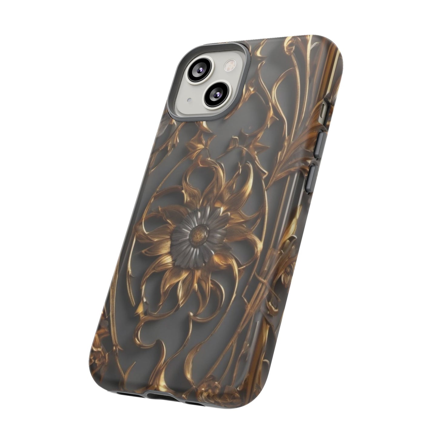 Golden Blossom Tough Case