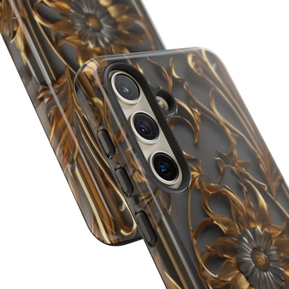 Golden Blossom Tough Case