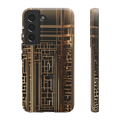 Golden Maze Tough Case