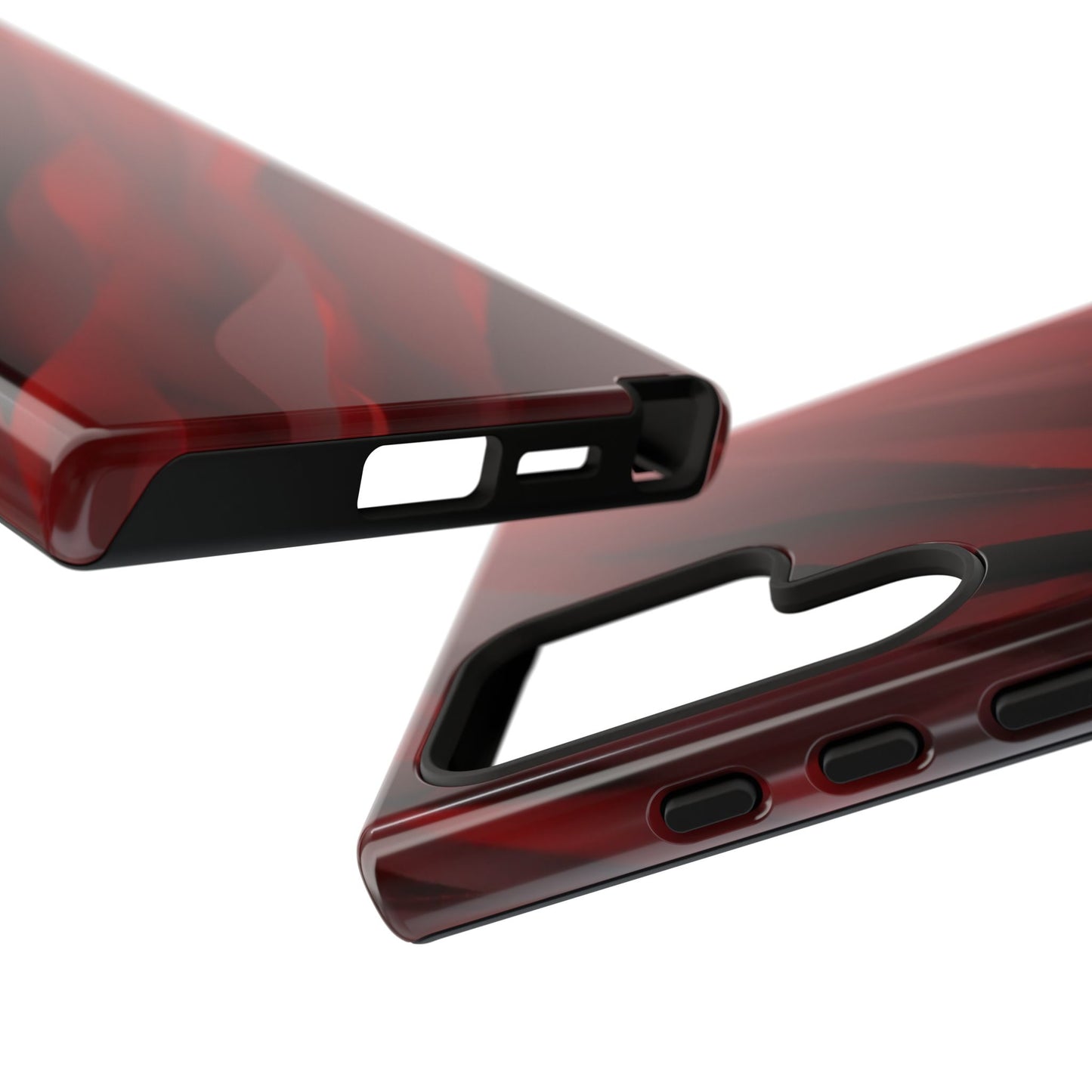 Crimson Flow Tough Case