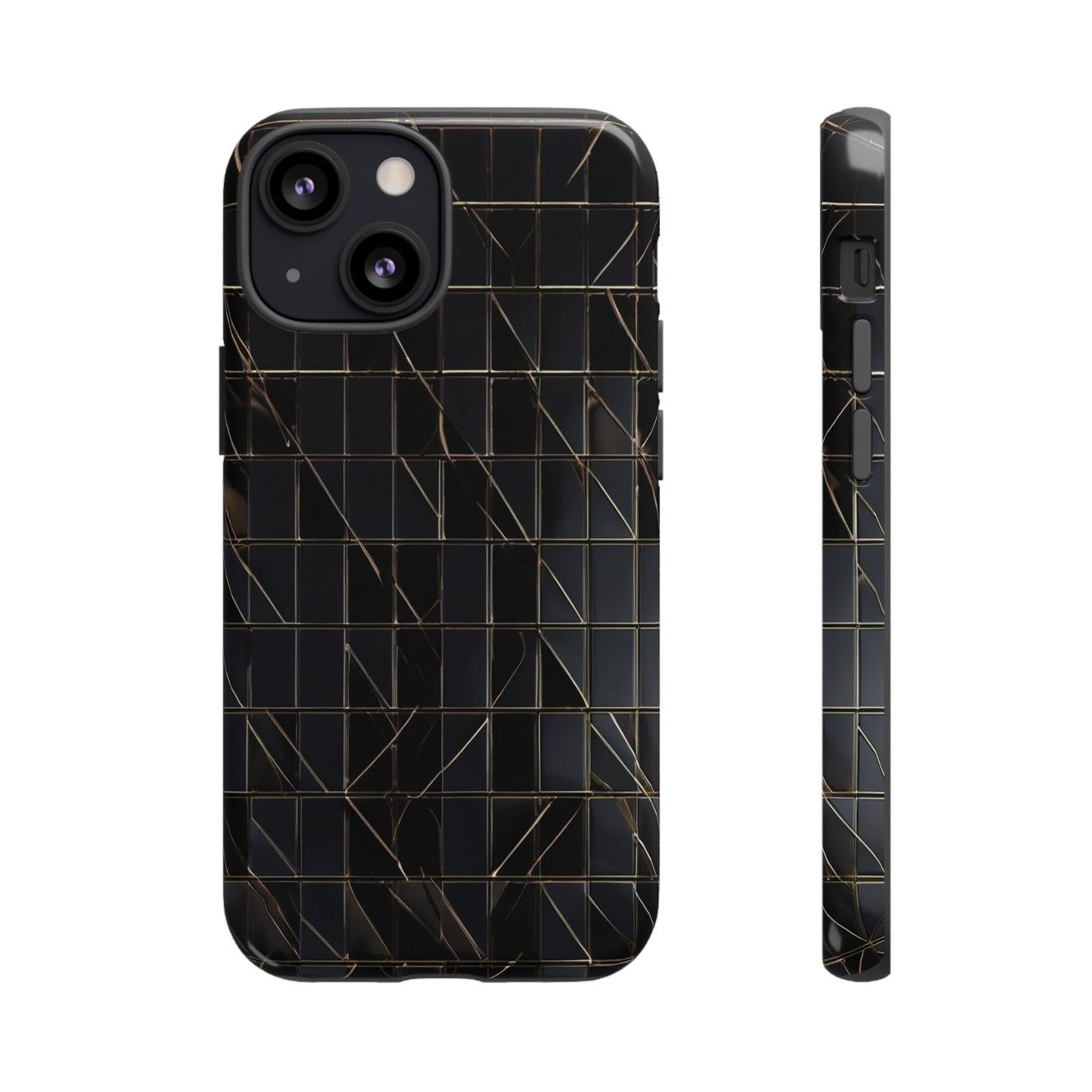 Dark Grid Luxe Tough Case