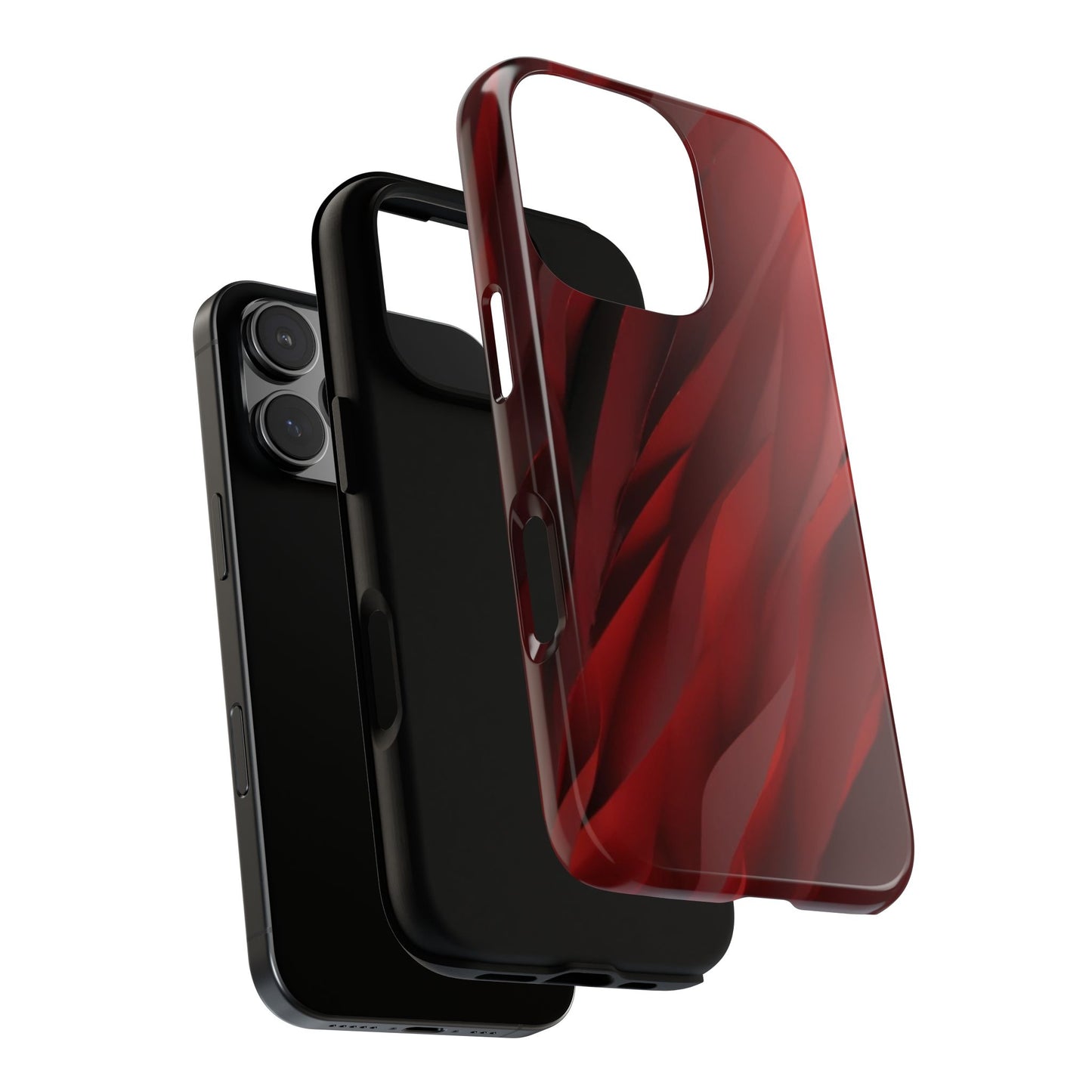 Crimson Flow Tough Case